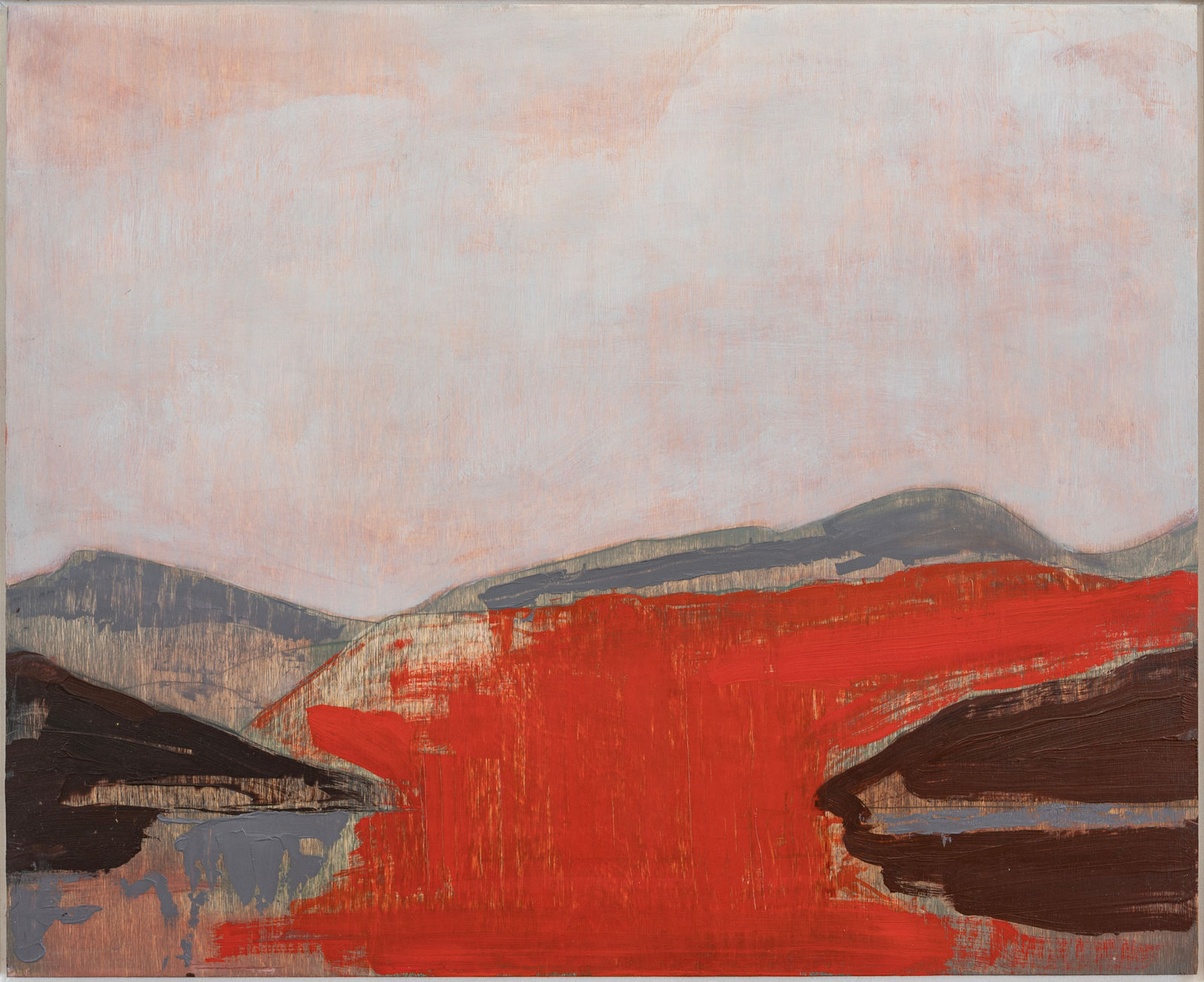 Herald Nix, Untitled Shuswap Lake, B.C., April, #9, 2021