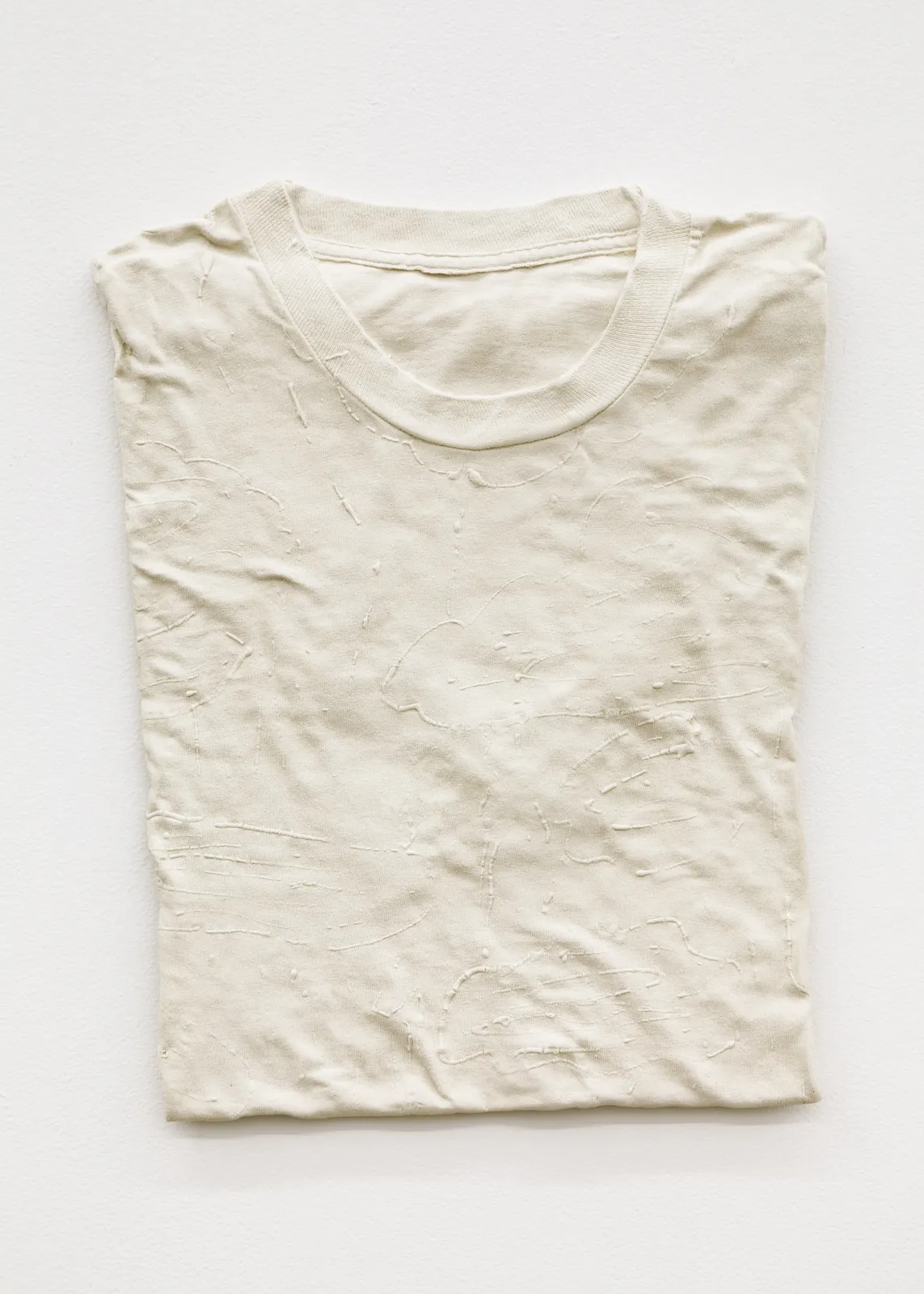 Ry Rocklen, Carolyn's Old Rainy Day Puff Paint White Tee, 2004-2014