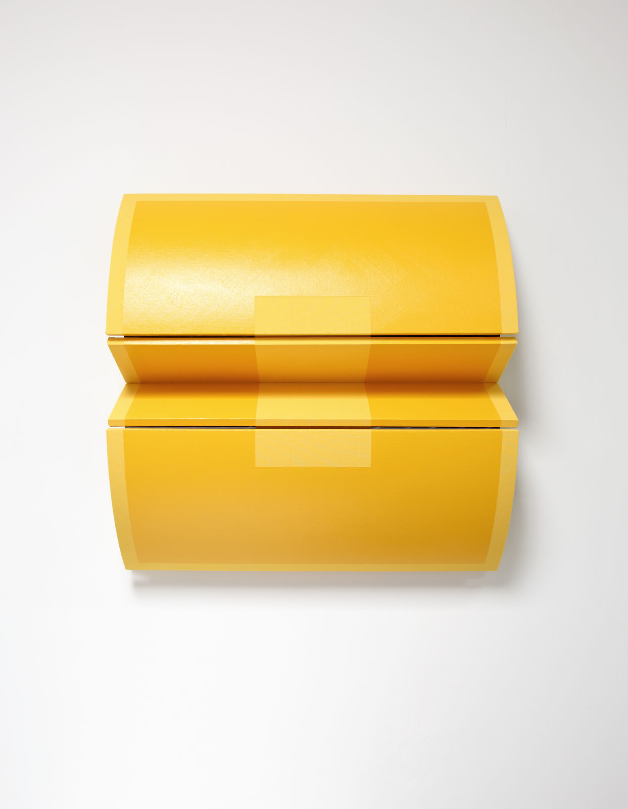 Robert Moreland, Untitled Yellow Monochrome Square, 2019