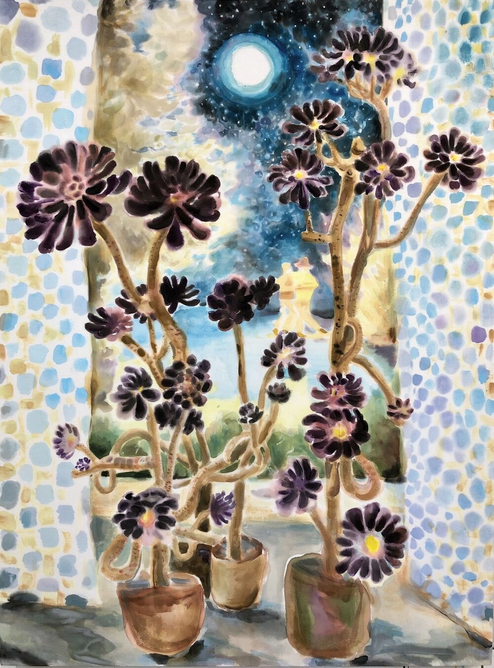 Michelle Blade, Windowsill Rosette, 2020