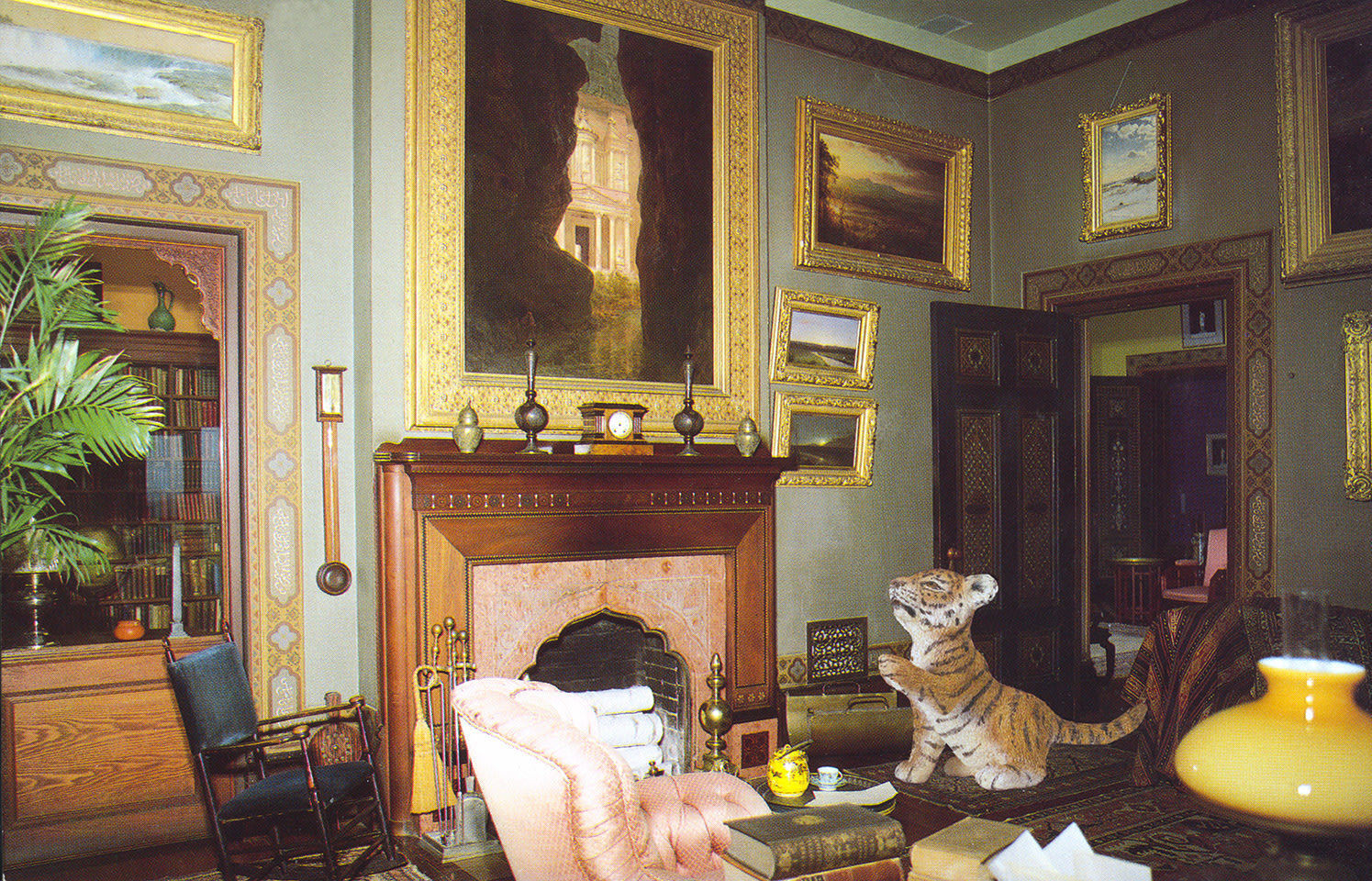 Vikky Alexander, Tiger Cub at Olana, 2013