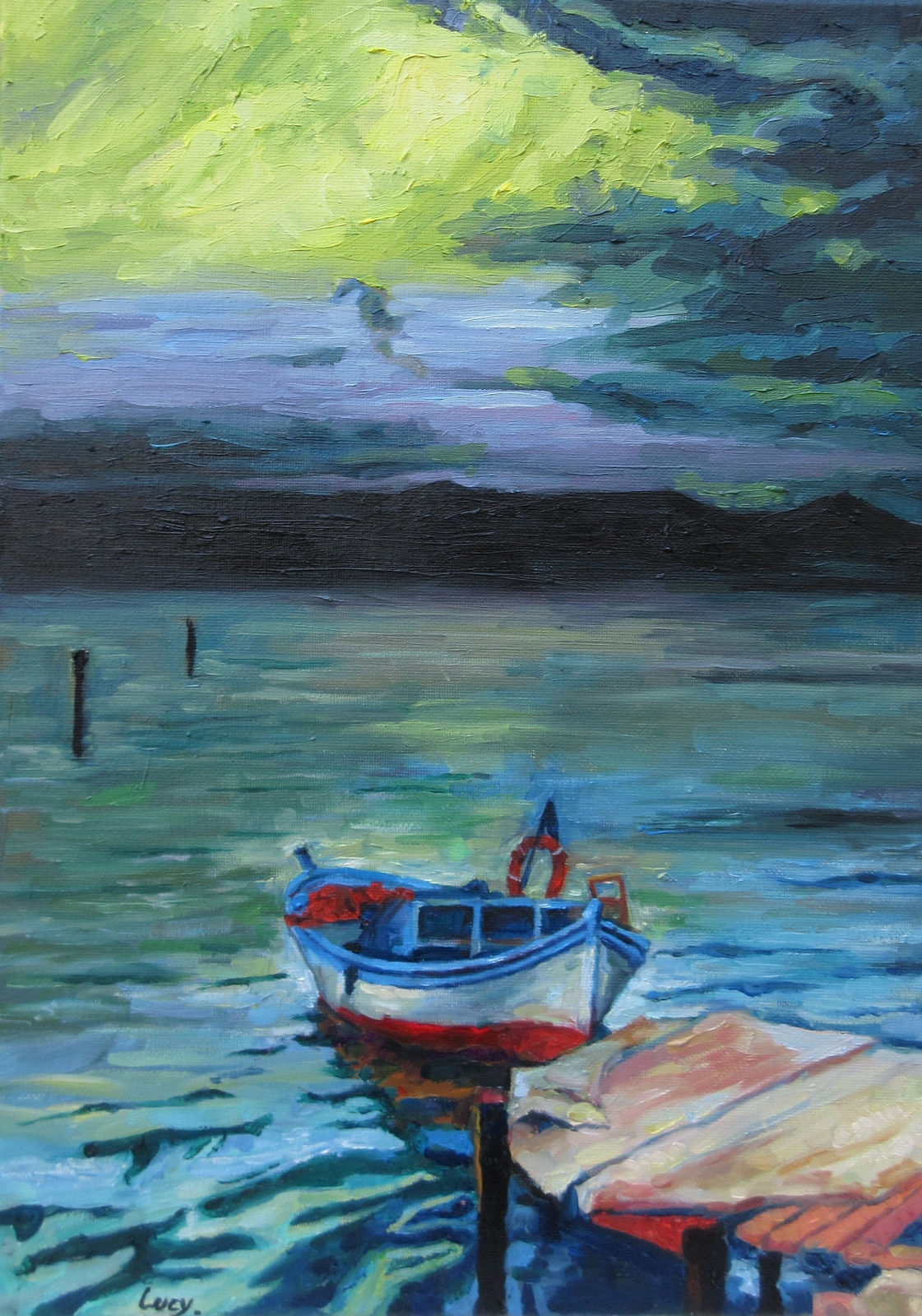 Lucy Bo Wang, Arrival Before The Storm, 2022