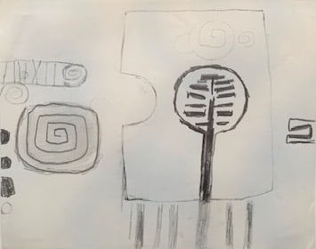 Henry Cliffe, Composition I, c1960