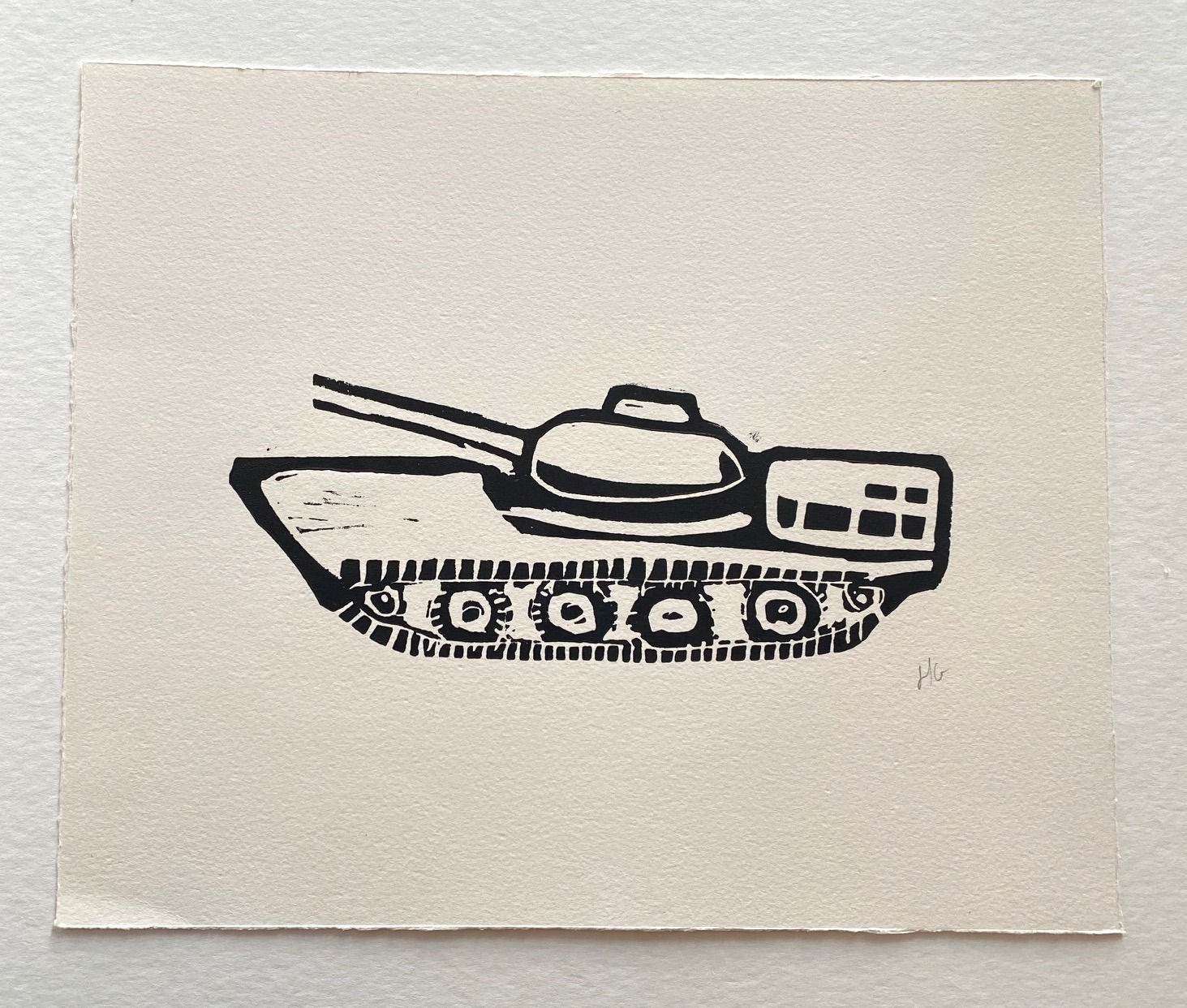 Hugo Guinness classic prints (unframed), Tank