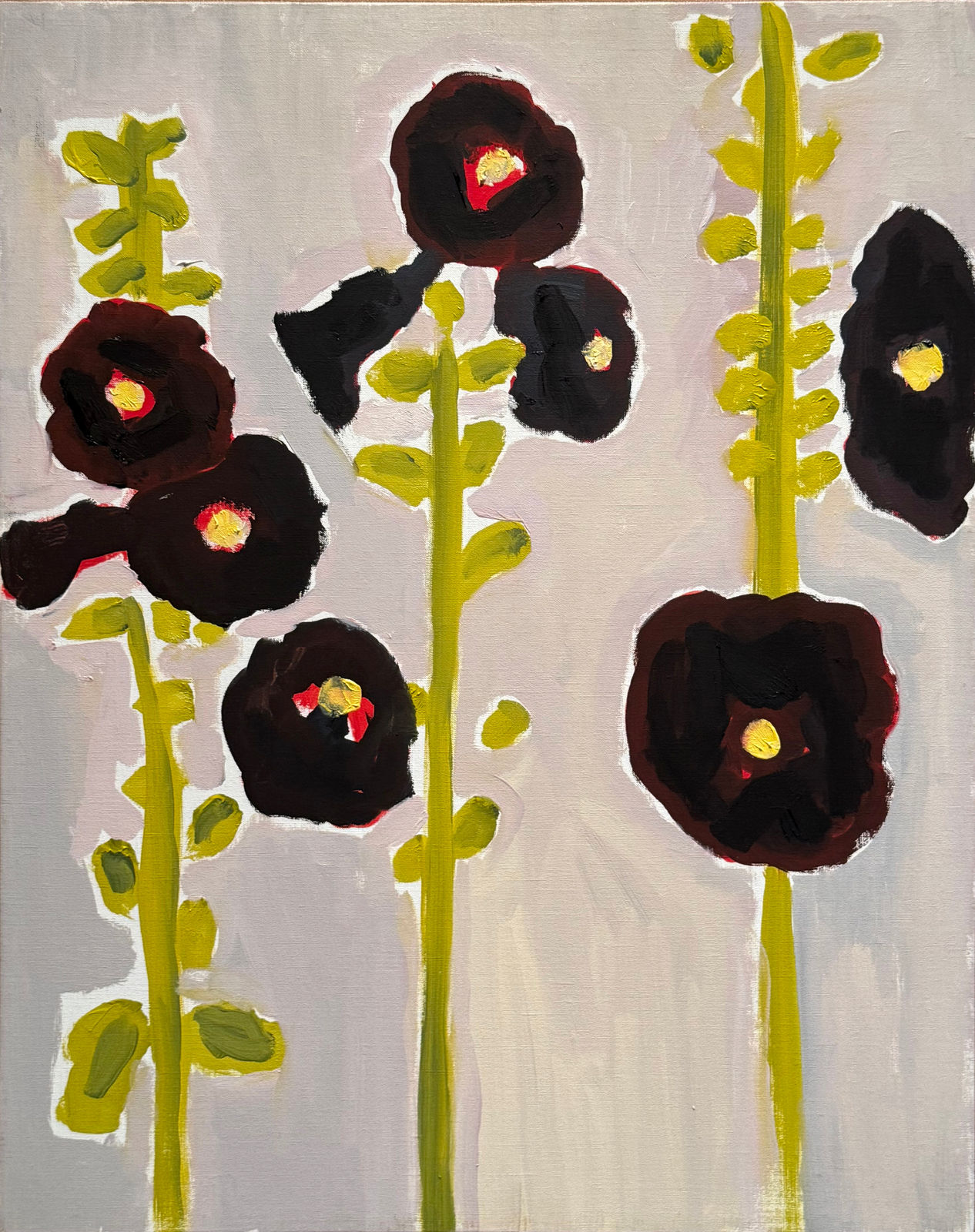 Hugo Guinness drawings and paintings, Untitled Four, 2025