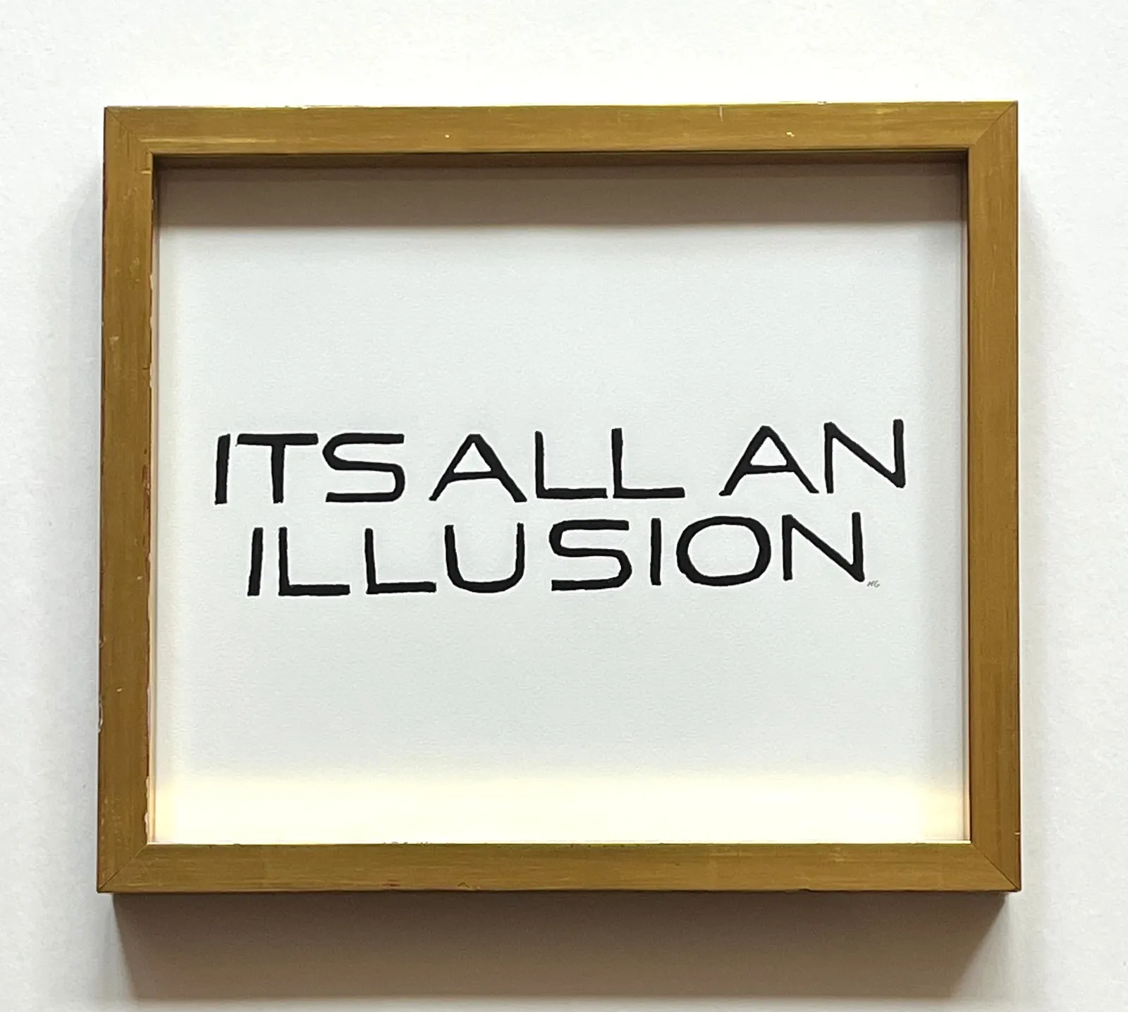 Hugo Guinness classic prints (framed), It's All An Illusion, 2025