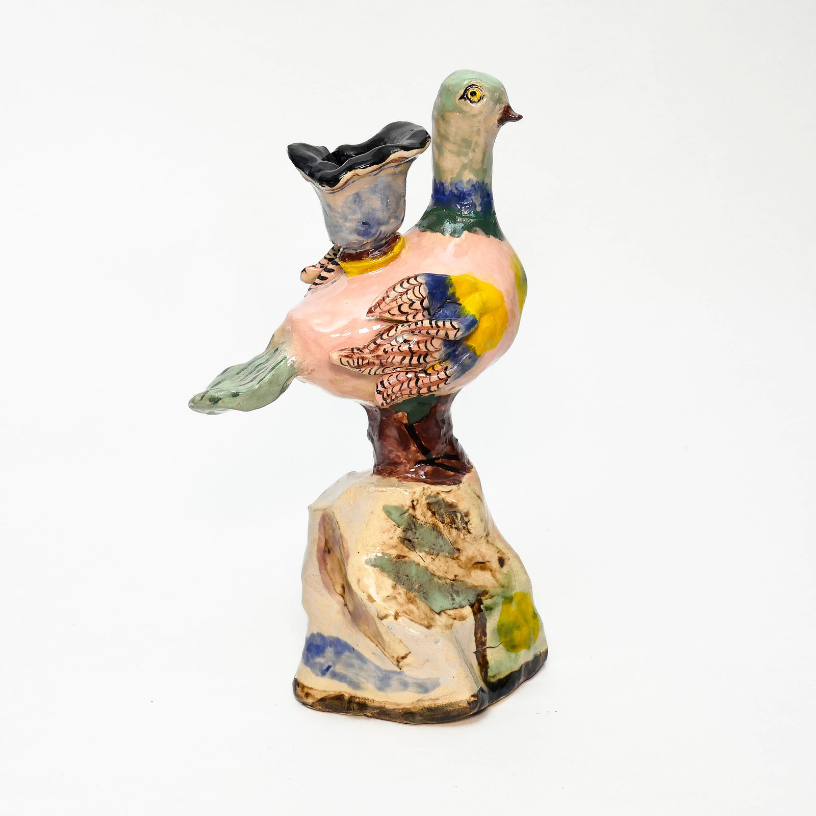 Claudia Rankin, Pink Bird Candleholder, 2025