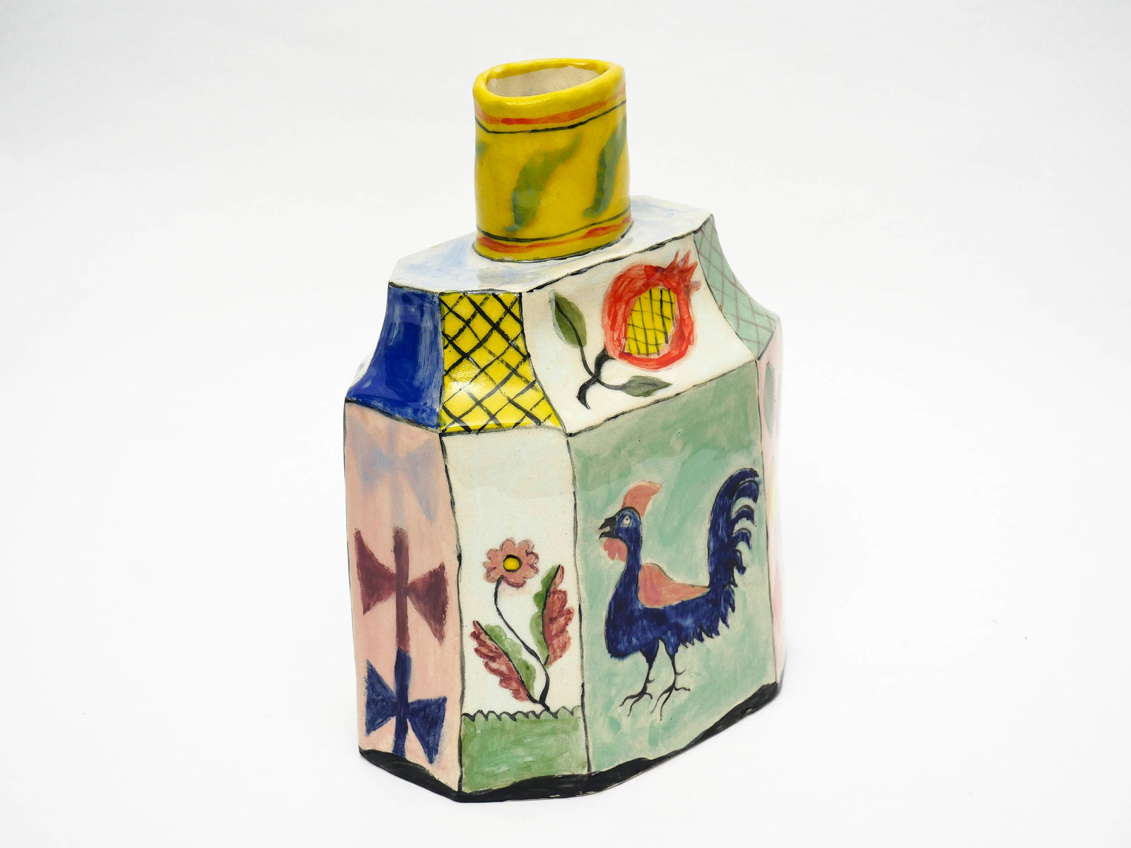 Claudia Rankin, Caddy with Tiger and Rooster, 2025