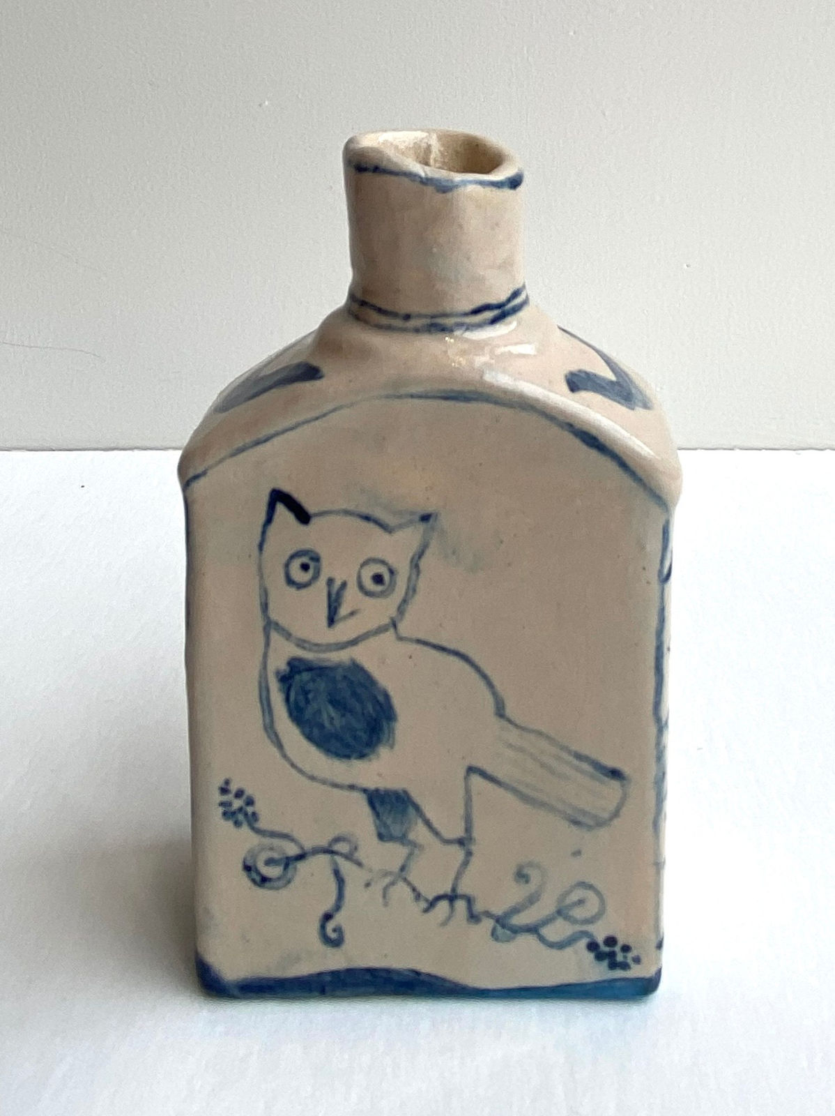 Claudia Rankin, Small Caddy with Owl & Tiger, 2025