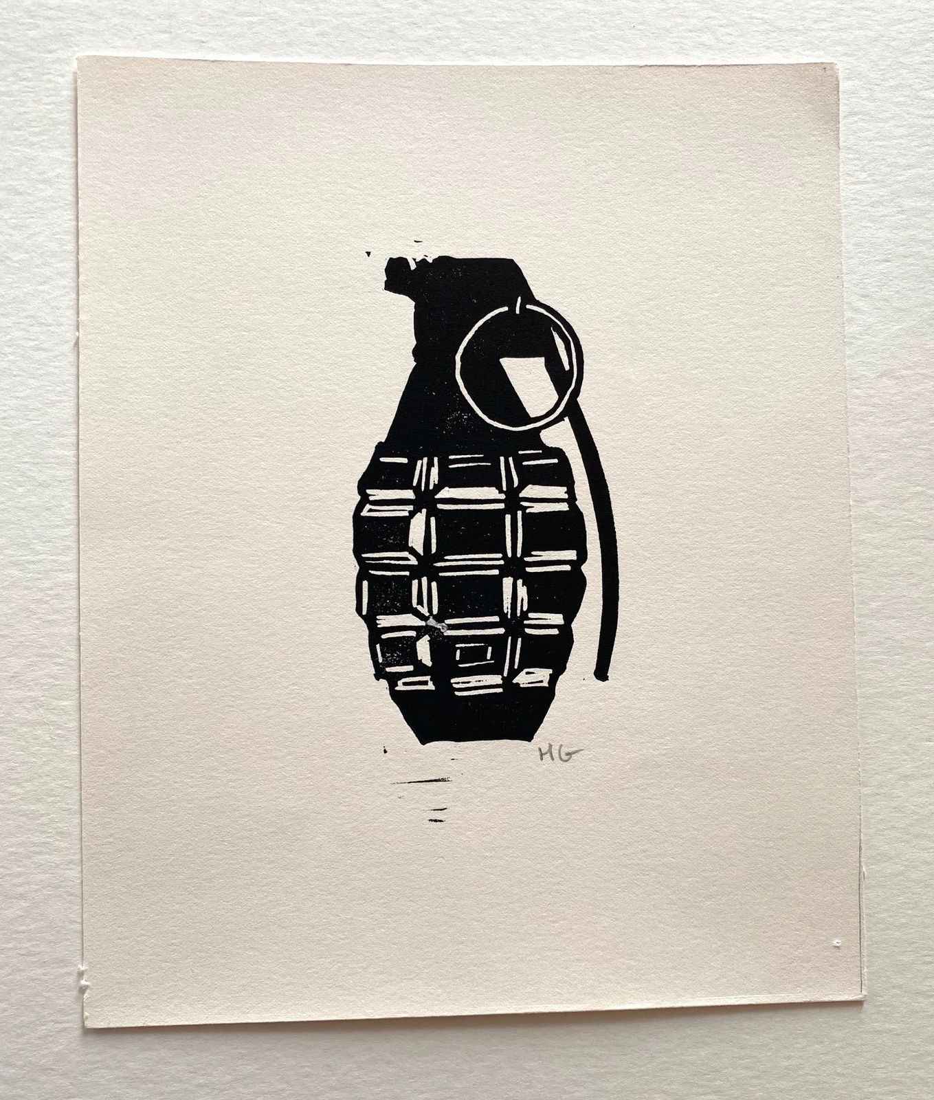 Hugo Guinness classic prints (unframed), Grenade