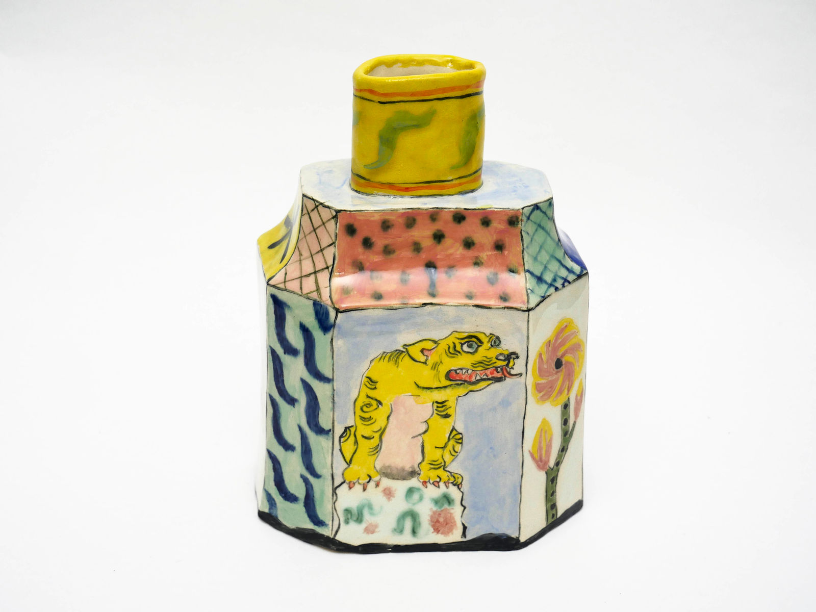 Claudia Rankin, Caddy with Tiger and Rooster, 2025