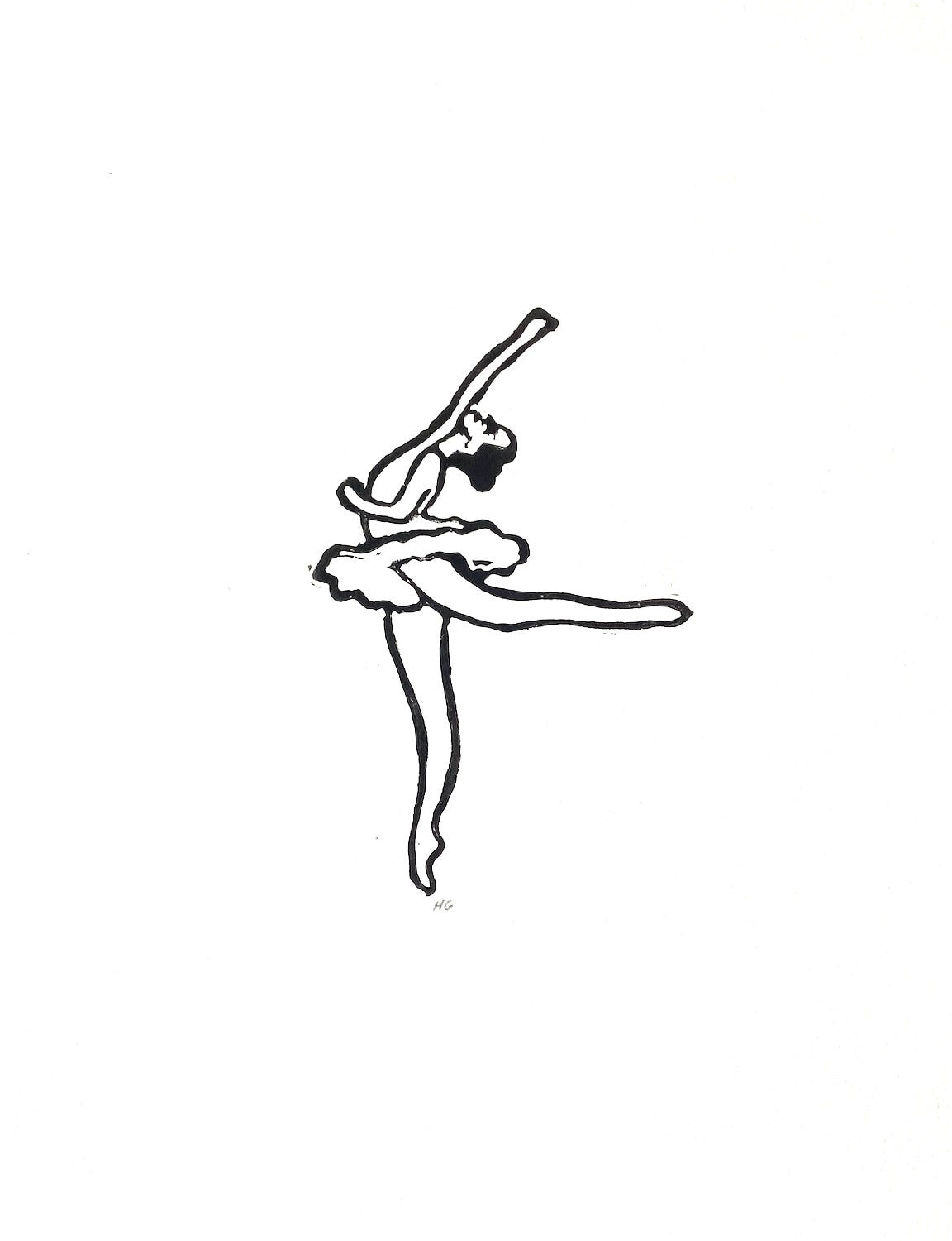 Hugo Guinness classic prints (unframed), Tiny Dancer 1