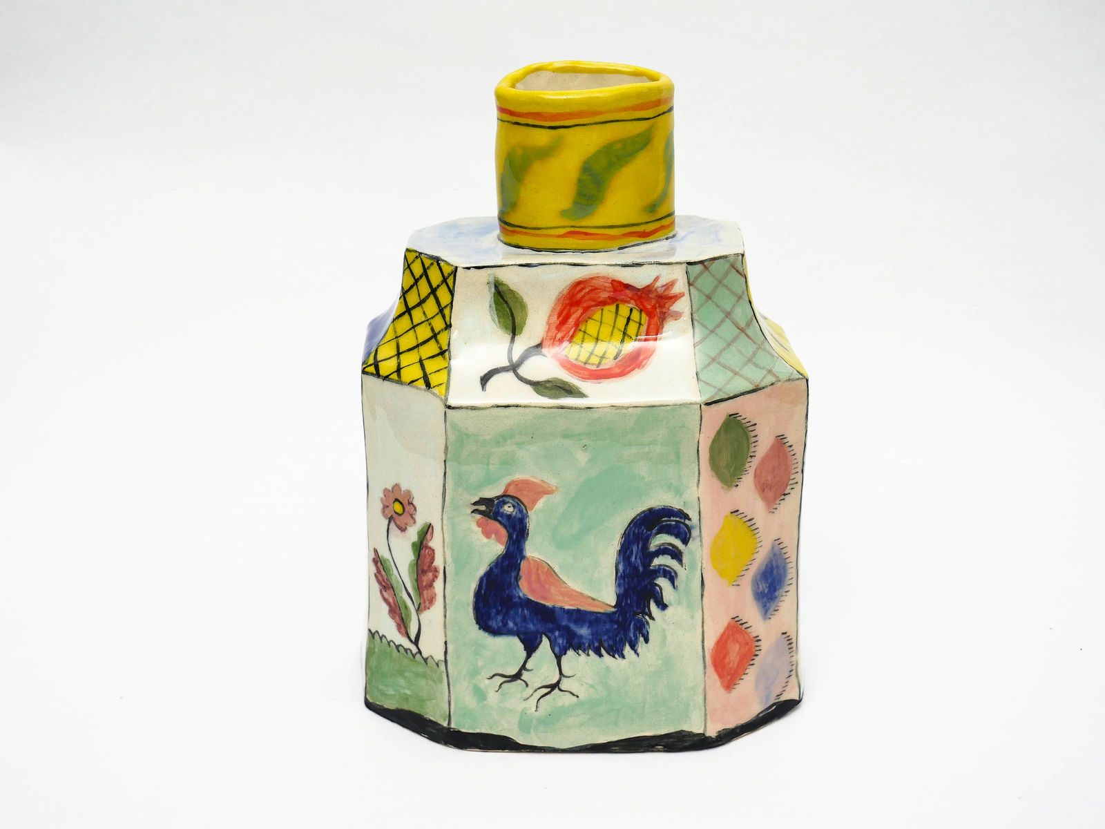 Claudia Rankin, Caddy with Tiger and Rooster, 2025