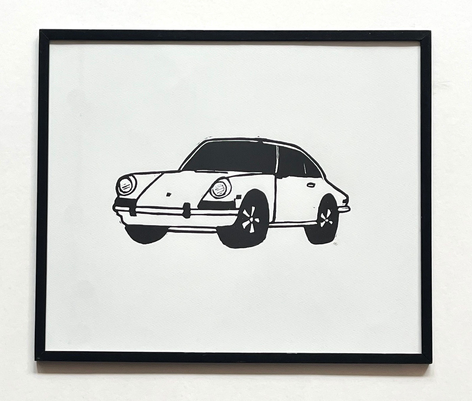 Hugo Guinness classic prints (framed), Porsche 911, 2025