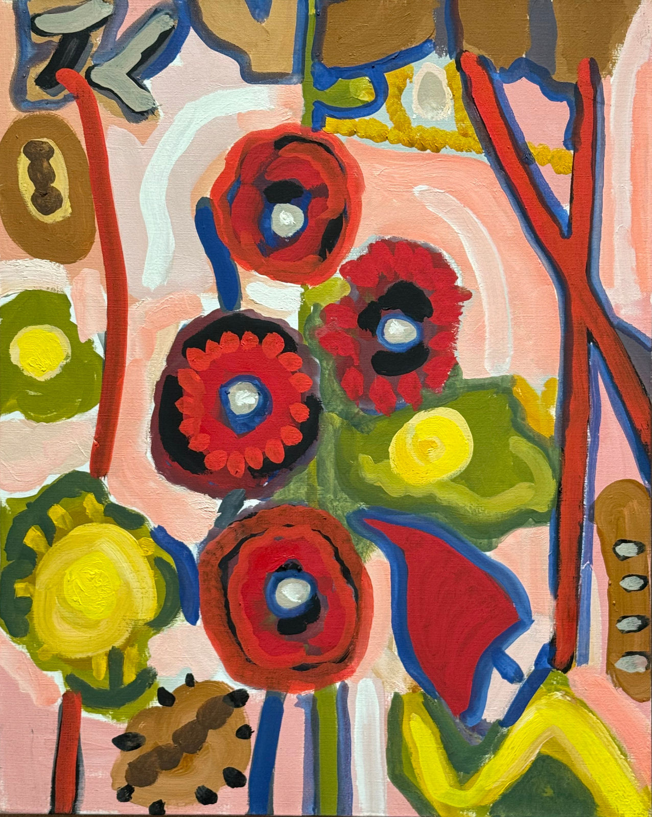 Hugo Guinness drawings and paintings, Untitled One, 2025