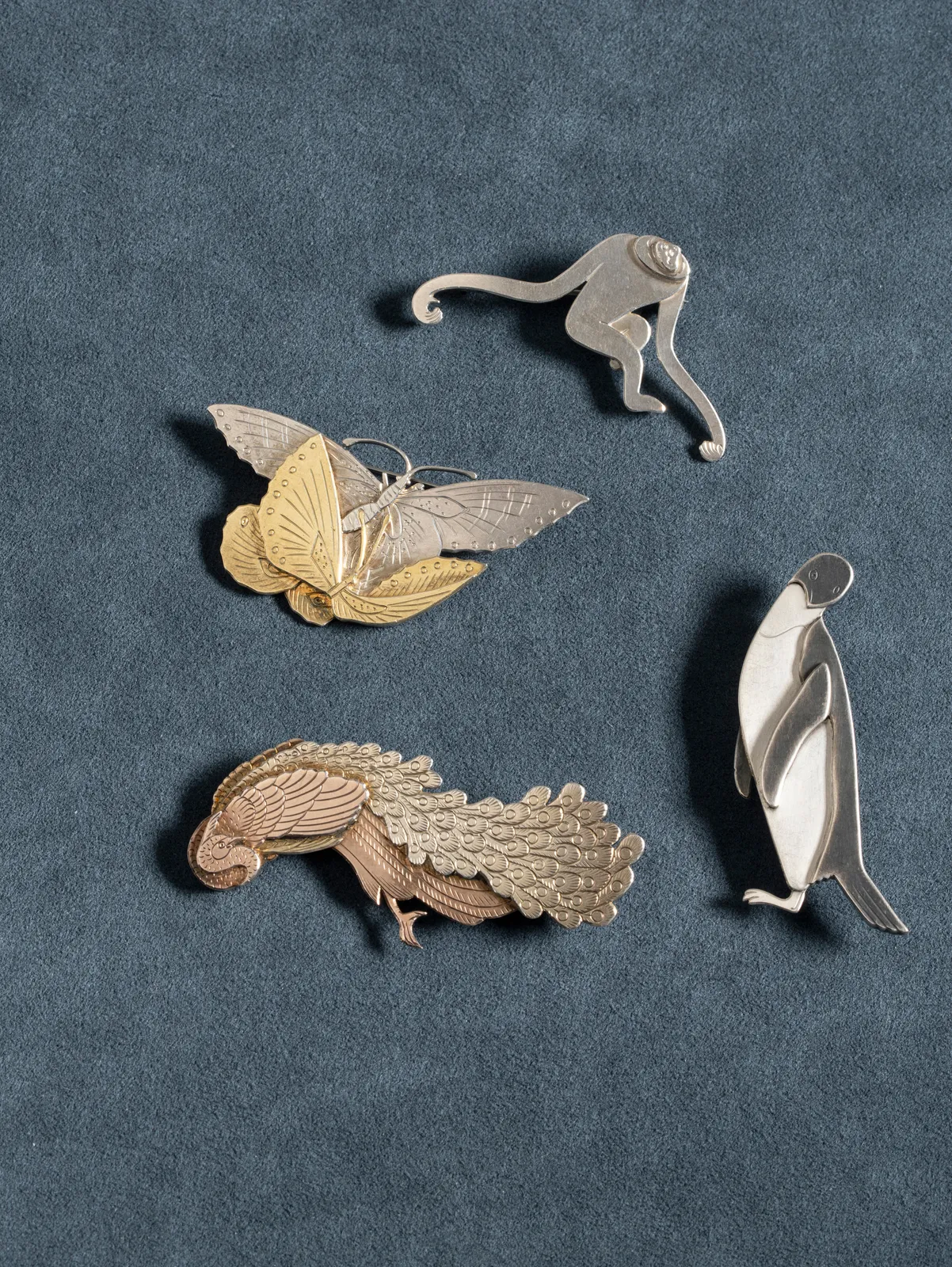 Wiwen Nilsson, Brooches, various animals