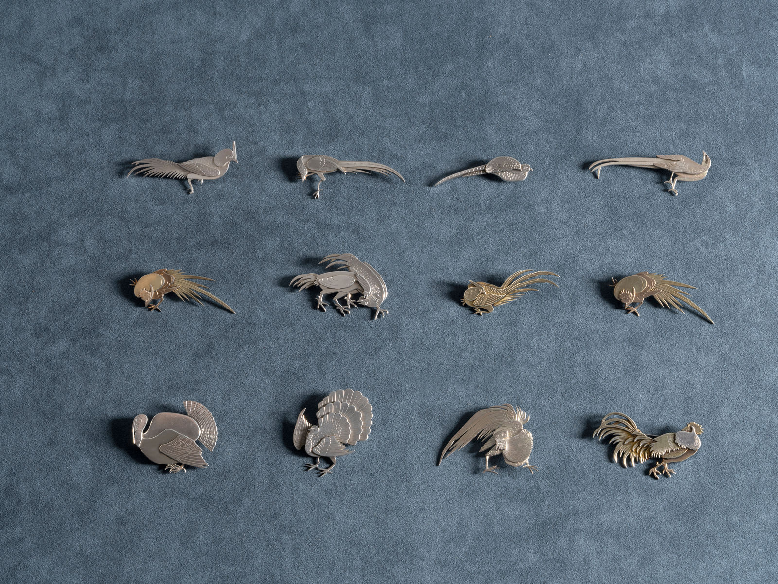 Wiwen Nilsson, Brooches, birds