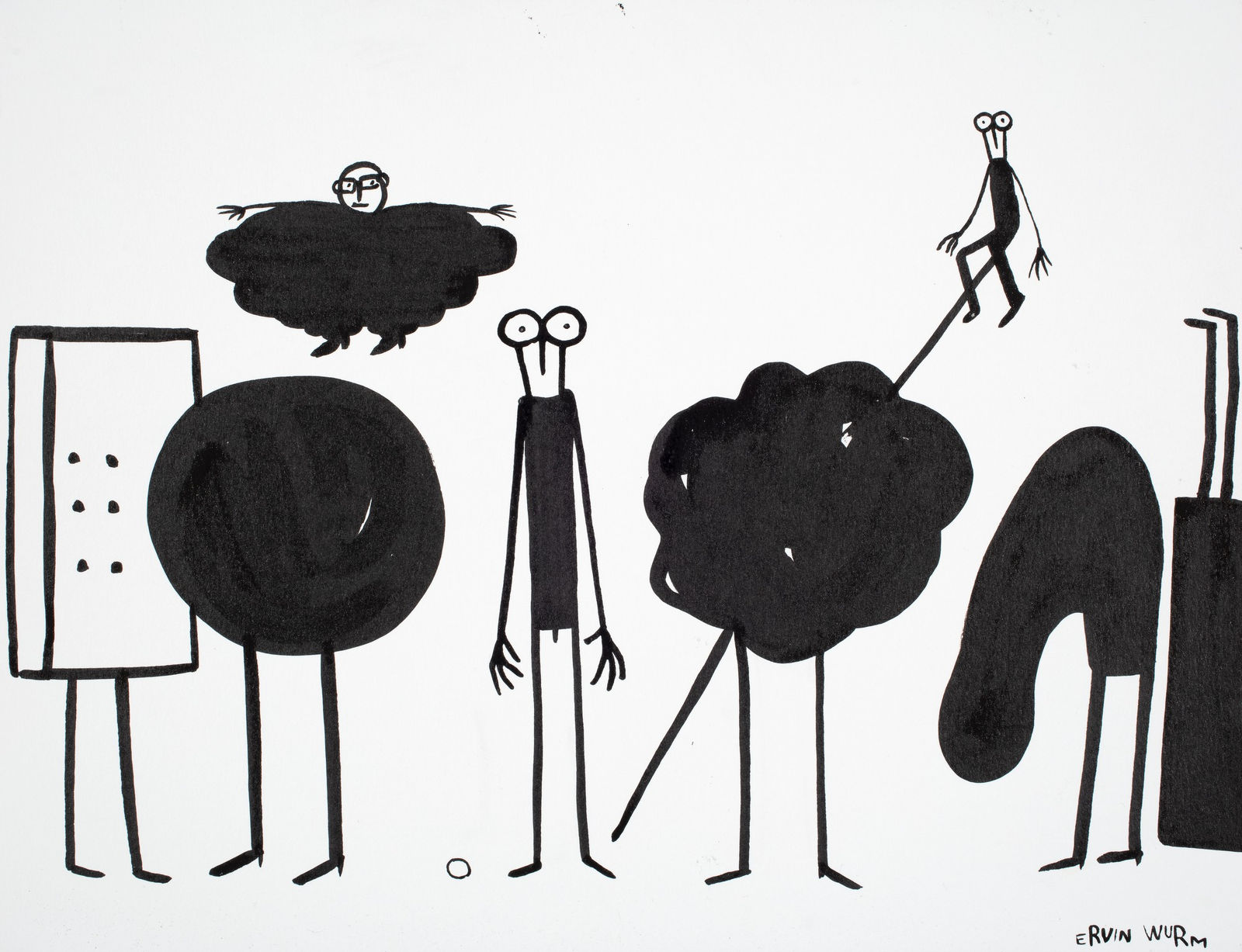 Fausto Gilberti, ERVIN WURM, 2014