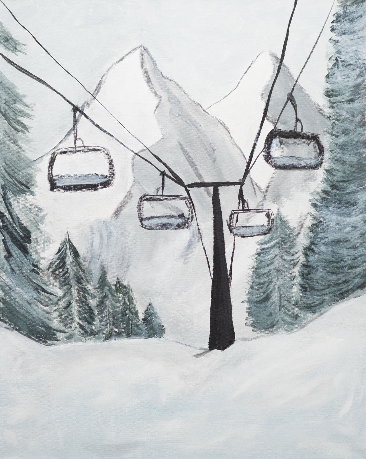 Riccardo Wolfgang, Ski Lift, 2025