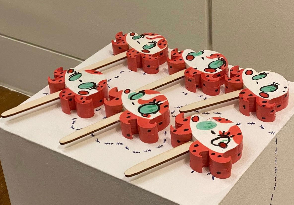 Aisha Al-Abdulla, Watermelon Popsicles, 2022