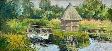 Tim Scott Bolton, RIVER TEST, LONGSTOCK EEL TRAP