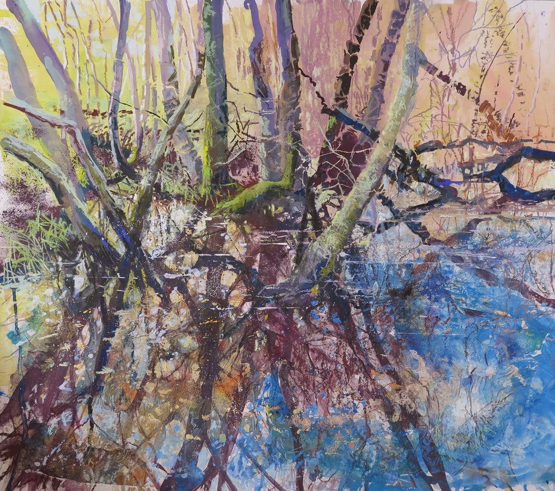 Maureen Davies, WINTER POND