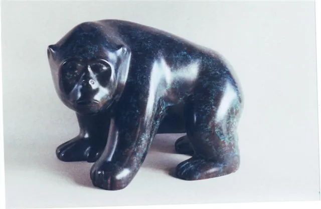 Anita Mandl, YOUNG GORILLA