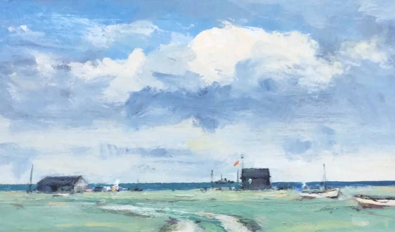Ian Houston, SOUTH-EAST WIND AT WINTERTON, NORFOLK