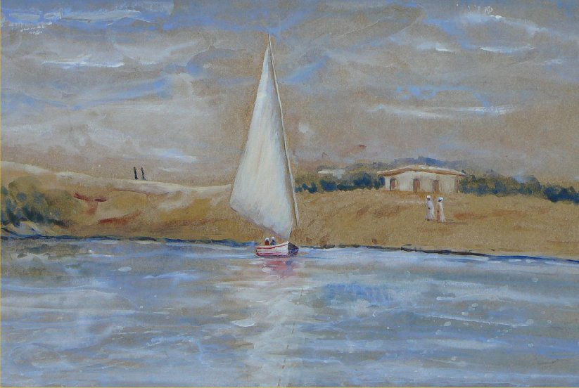 Sarah Elder, THE NILE AT ASWAN