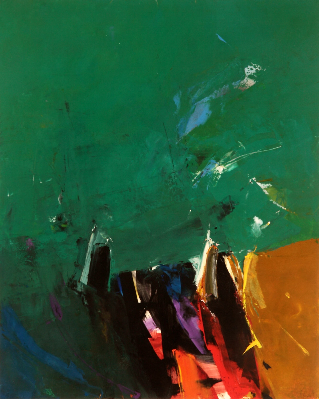 Donald Hamilton Fraser, GREEN ABSTRACT II