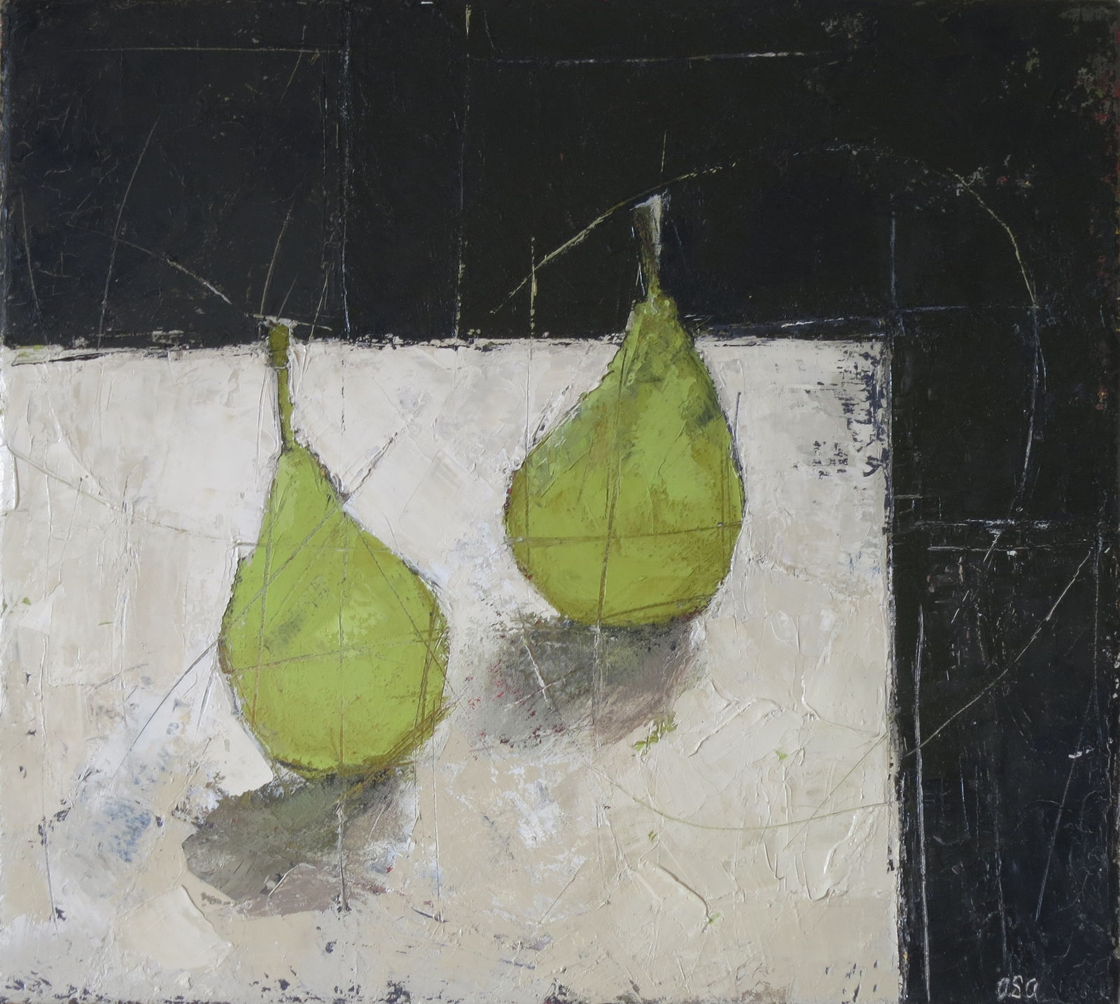 Ann Armitage, TWO PEARS
