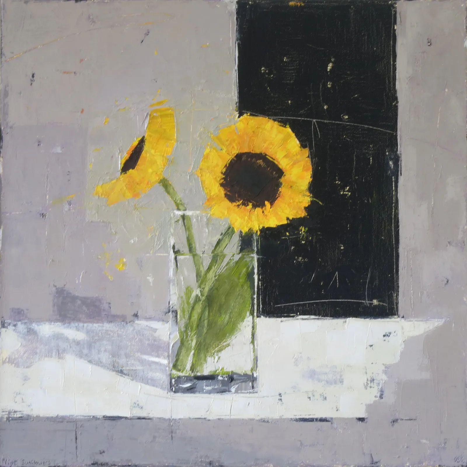 Ann Armitage, NIGHT SUNFLOWERS