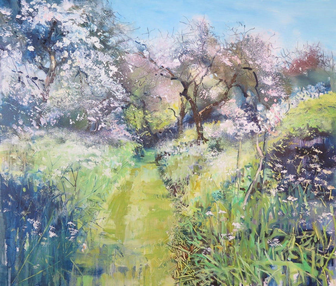 Maureen Davies, APPLE BLOSSOM PATH
