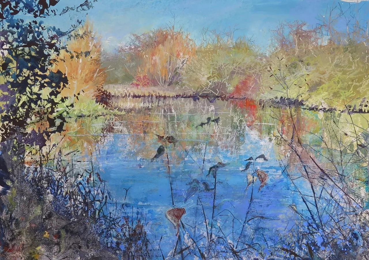 Maureen Davies, AUTUMN LAKE