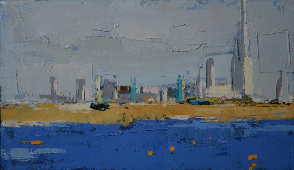 Marcus Hodge, MID MORNING BLUE, DUBAI