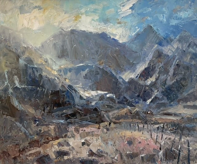 Gareth Parry, MOUNTAINS IN THE MORNING, OGWEN VALLEY