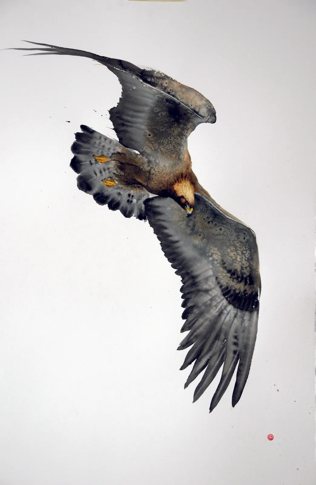 Karl Martens, GOLDEN EAGLE (UNFRAMED)
