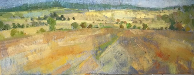 Dorothy Dent, HARVEST TIME IN HAMPSHIRE