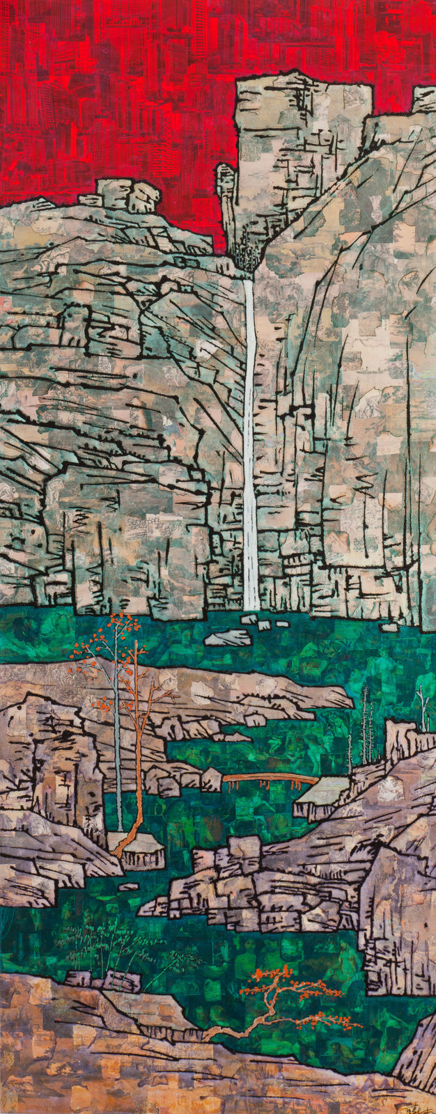 Xue Song 薛松, Mountains and Rivers《高山流水》, 2015