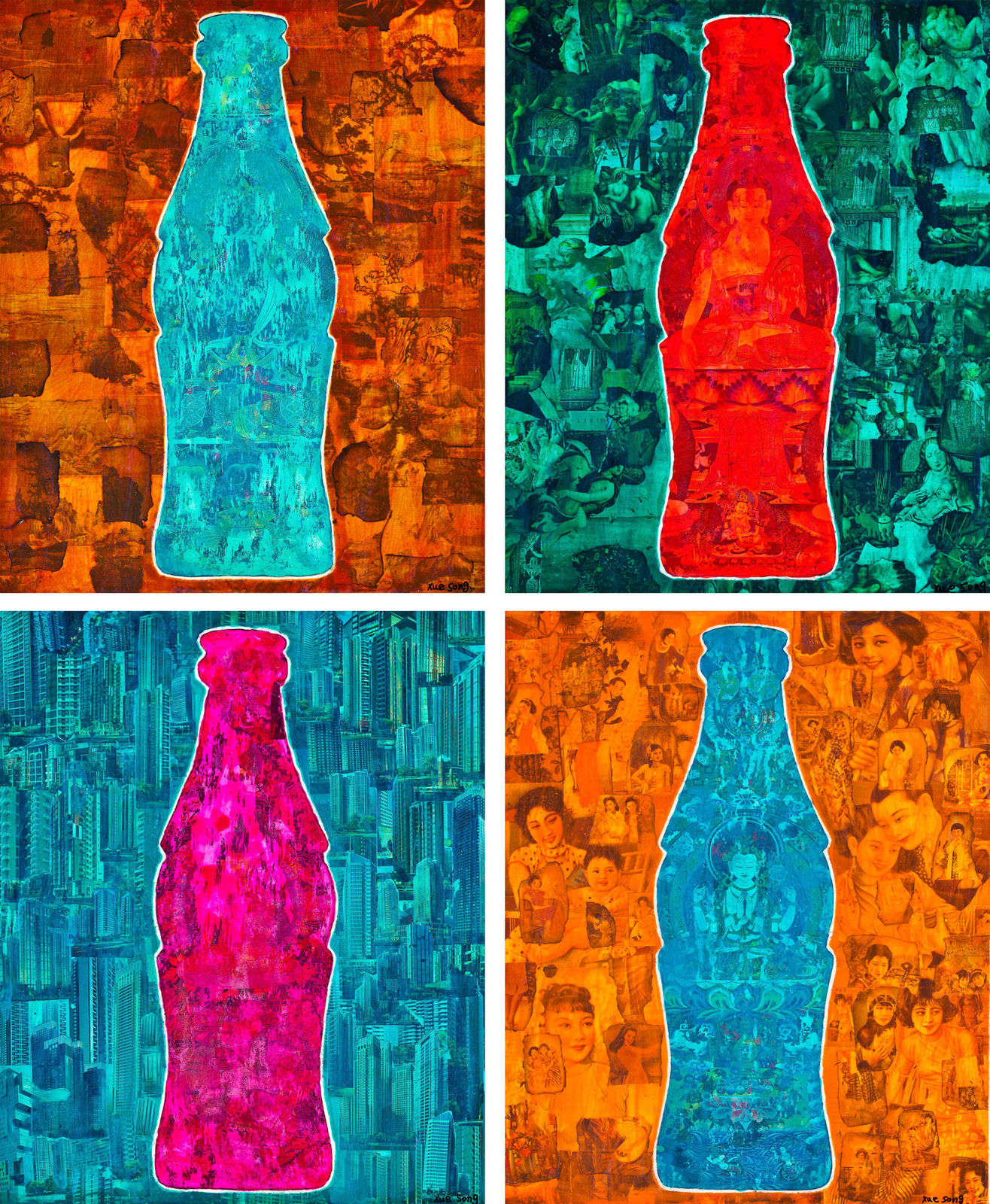 Xue Song 薛松, Thangka - Cola《唐卡—可乐》, 2011