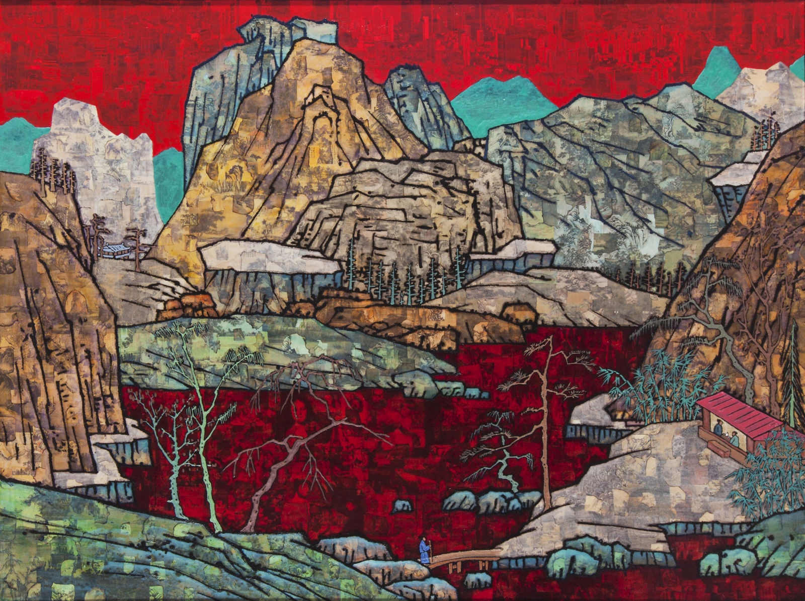 Xue Song 薛松, Living and Living in Peace《起居平安图》, 2016