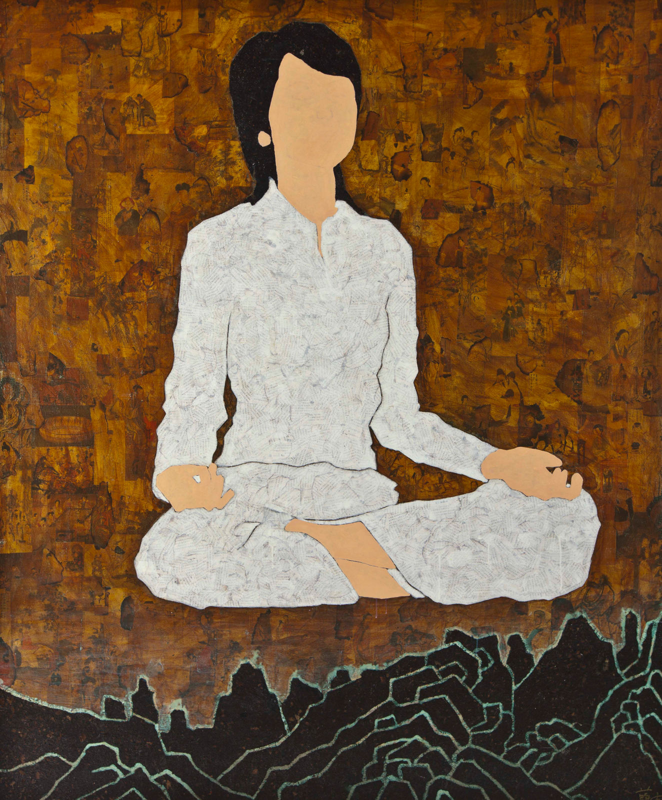 Xue Song 薛松, Entering Meditation《入境》, 2006