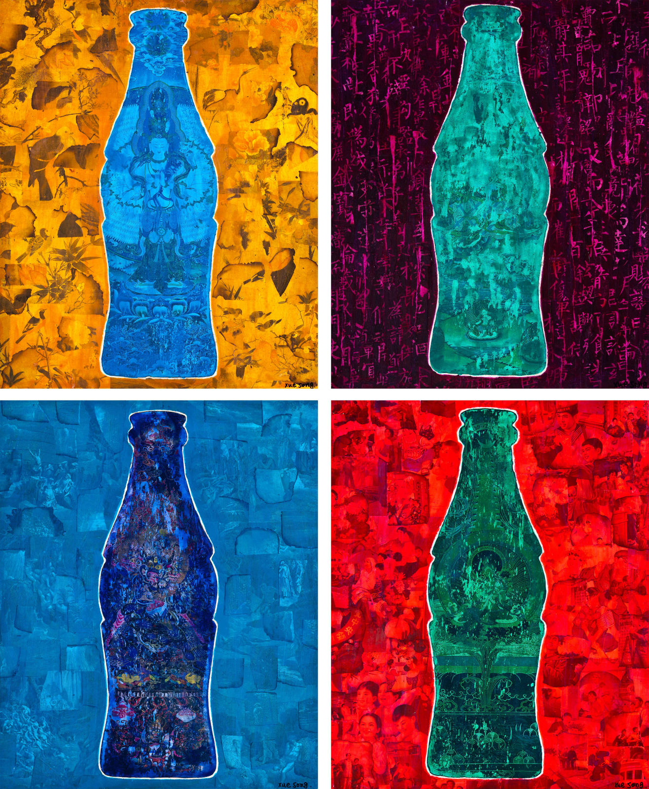 Xue Song 薛松, Thangka-Cola No.2《唐卡—可乐No.2》, 2011