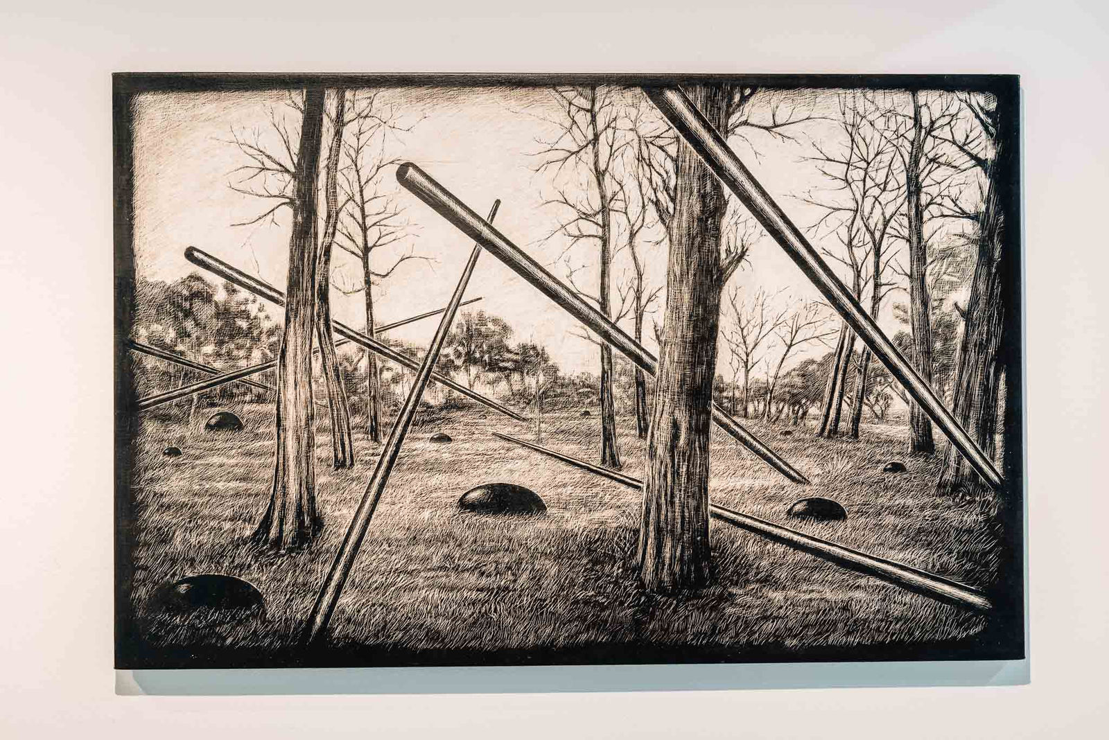 Maryanto, Randu Belatung (Black Tree Cotton Oil), 2016