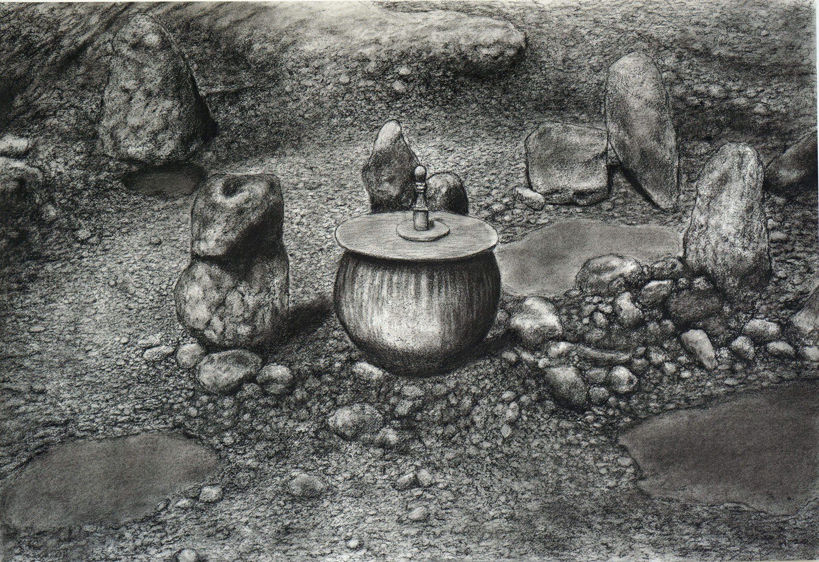 Maryanto, Telur Rebus Kawah / Crater Boiled Egg, 2020