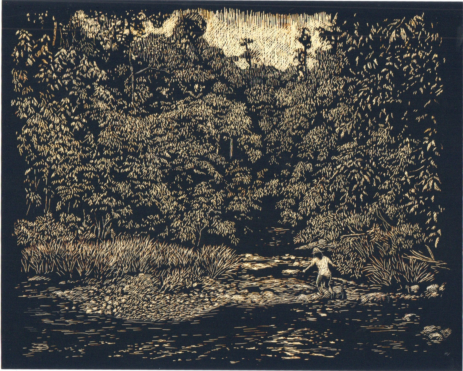 Maryanto, Water sources in forest areas, 2023