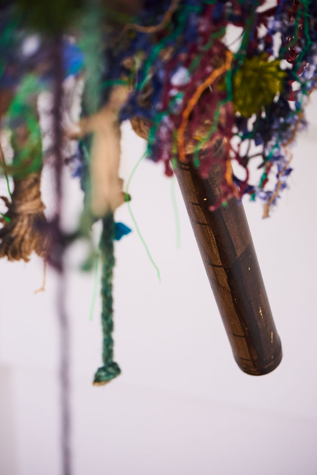 Maryanto, Larung Bertaut (made with the support of traditional Thai weavers from the family of artist Santi Wangchuan from Ubon Ratchathani, Thailand), 2020