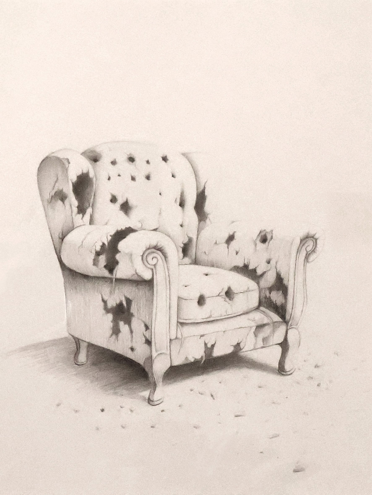 Justin Loke, Unarmed Chair II, 2025