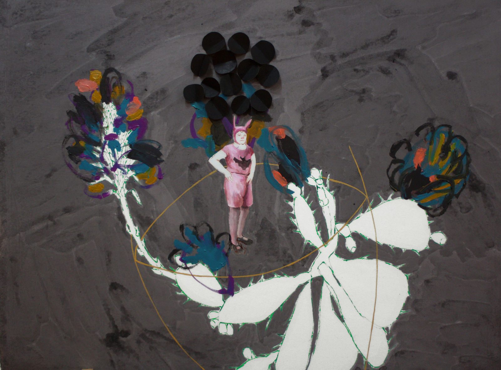 莫妮卡・蘇畢迭, Bats Butterflyng Among the Vlaminck Flowers, 2017