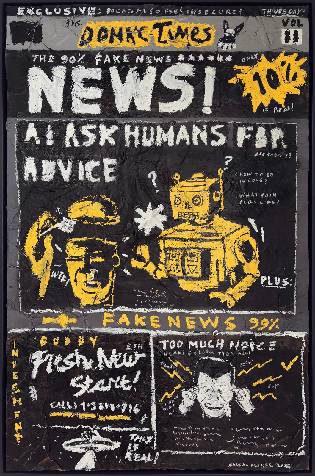 Naufal Abshar 納法爾・阿布沙爾, AI Ask Human for Advice, 2025